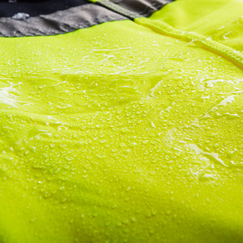 NEO TOOLS 81-750-XXXL Munkanadrág, láthatósági, softshell, citromsárga, XXXL
