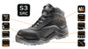 NEO TOOLS 82-151-46 Munkabakancs S3 SRC, Nubuk bőr, 46