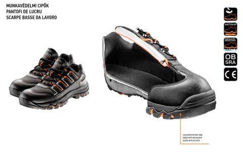 NEO TOOLS 82-713 Munkacipő OB, 42