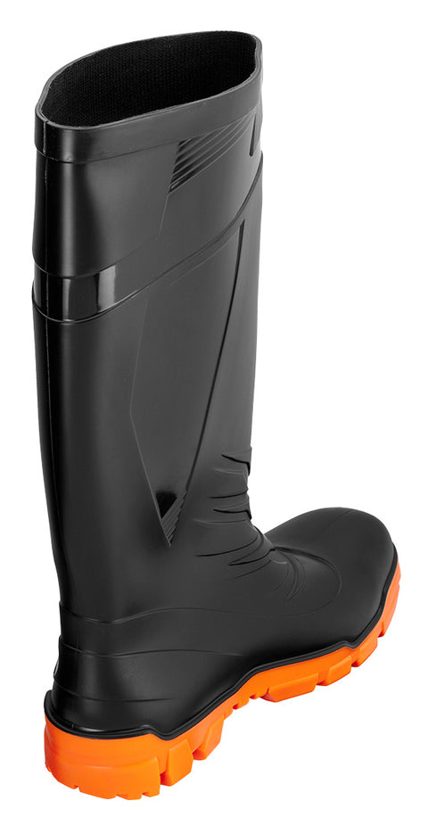 NEO TOOLS 82-900-42 Gumicsizma, PRO S4 SRC, vegyszerálló csúszásmentes talp, kompozit sarok és lábfejvédelem, 42
