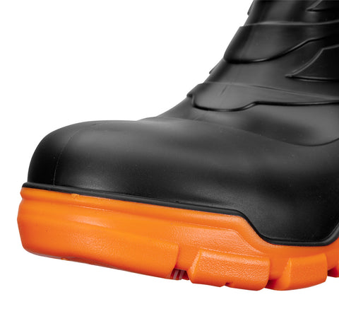 NEO TOOLS 82-900-44 Gumicsizma, PRO S4 SRC, vegyszerálló csúszásmentes talp, kompozit sarok és lábfejvédelem, 44