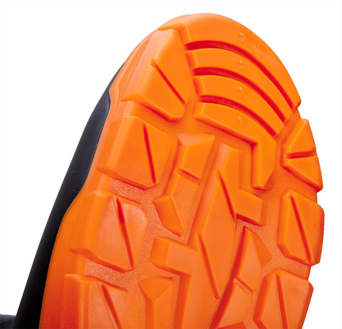 NEO TOOLS 82-900-45 Gumicsizma, PRO S4 SRC, vegyszerálló csúszásmentes talp, kompozit sarok és lábfejvédelem, 45