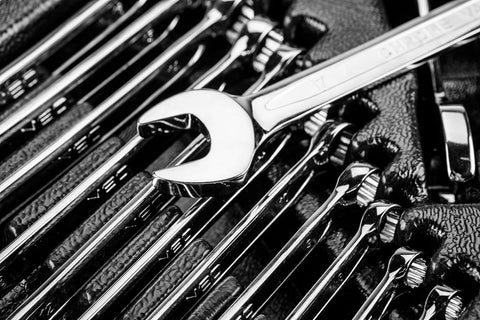 NEO TOOLS 84-234 Csillag-villáskulcs készlet 14db, 6-19mm, műhelykocsitálcával
