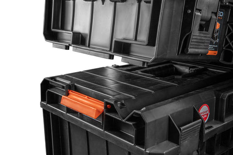 NEO TOOLS 84-256 Rakásolható szerszámosláda, szerszámláda, műanyag, 350, 58,5x32x38,5cm, System I.