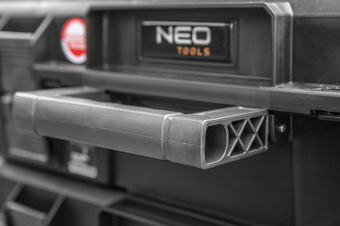 NEO TOOLS 84-256 Rakásolható szerszámosláda, szerszámláda, műanyag, 350, 58,5x32x38,5cm, System I.