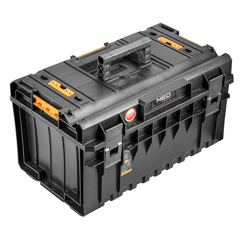 NEO TOOLS 84-256 Rakásolható szerszámosláda, szerszámláda, műanyag, 350, 58,5x32x38,5cm, System I.