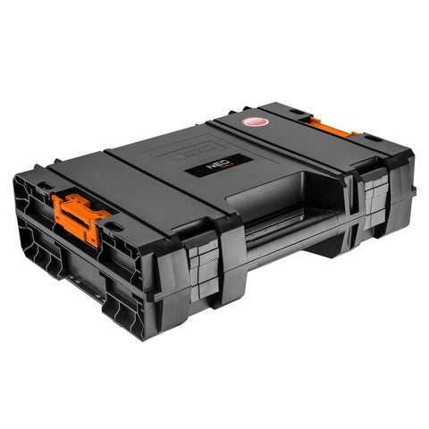 NEO TOOLS 84-350 Géptartó koffer, 448 x 322 x 126mm, 11l, szivacsos, rakásolható, System I.