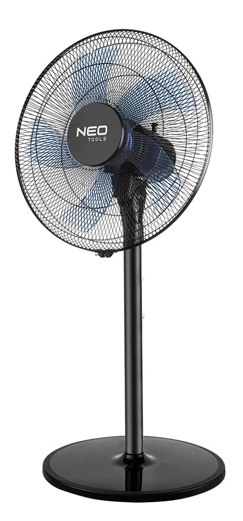 NEO TOOLS 90-001 Álló ventilátor 50W, átmérő 40cm, 3 sebességfokozat, forgó, 2 in1 állitható magasság