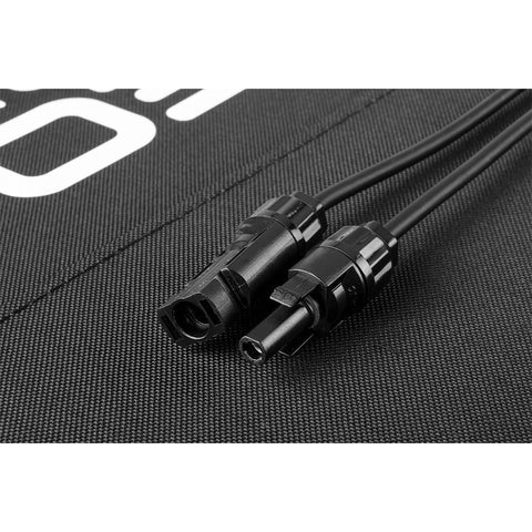 NEO TOOLS 90-141 Hordozható napelem, napelemes töltő, 120W, 12V-os akku, telefon, laptop töltésre, 2db USB csatlakozó