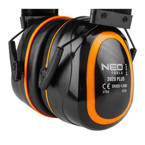 NEO TOOLS 97-563 Fülvédő, SNR 30dB, CE