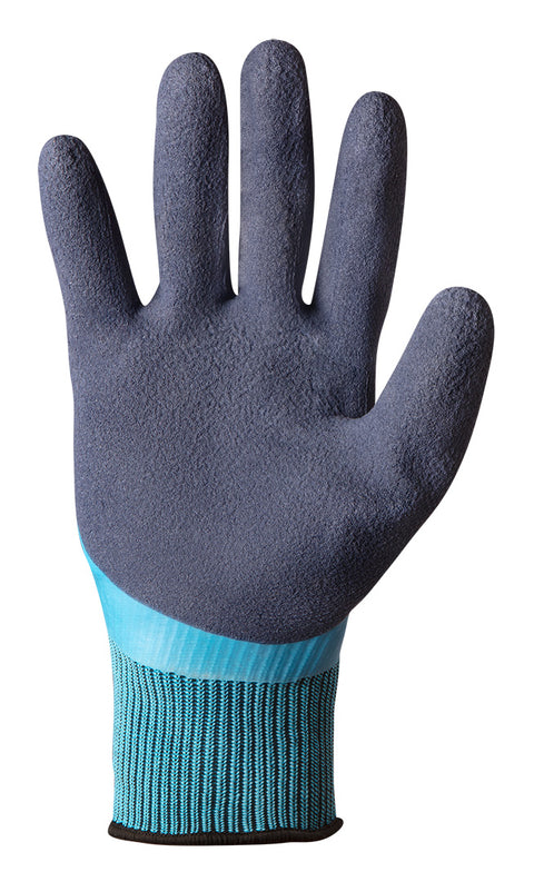 NEO TOOLS 97-643-8 Munkakesztyű, latex bevonatú poliészter (2 rétegű), 3141X, 8"